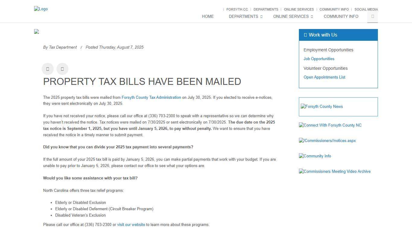 Forsyth County, North Carolina